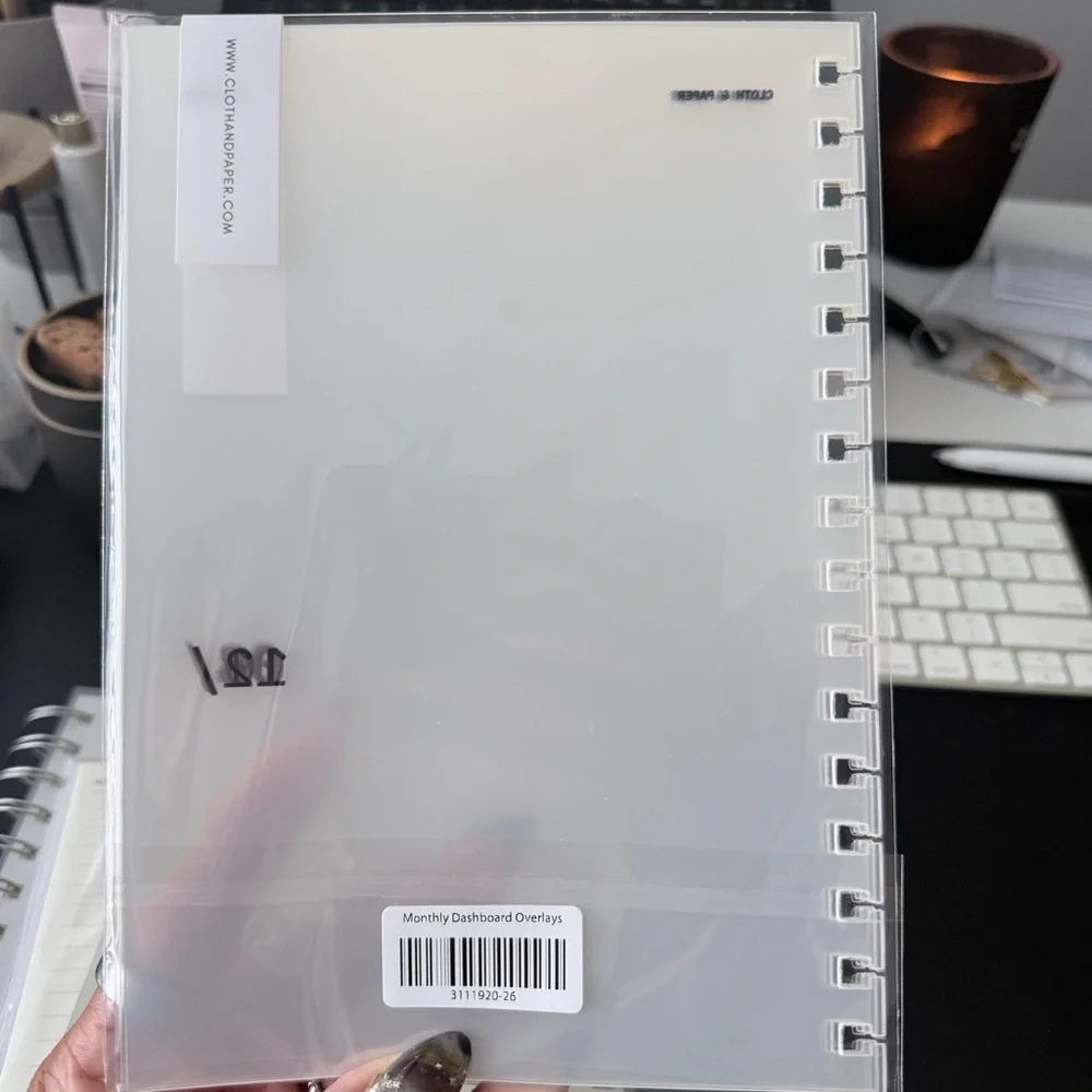 C&P 2026 weekly horizontal, spiral planner, monthly dashboard, and notes inserts